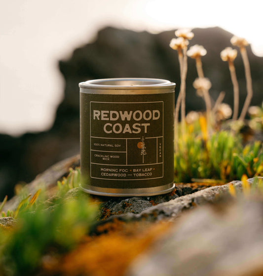 Redwood Coast Hand poured Eco-Friendly Soy Candle | Kernowfornia Soul®